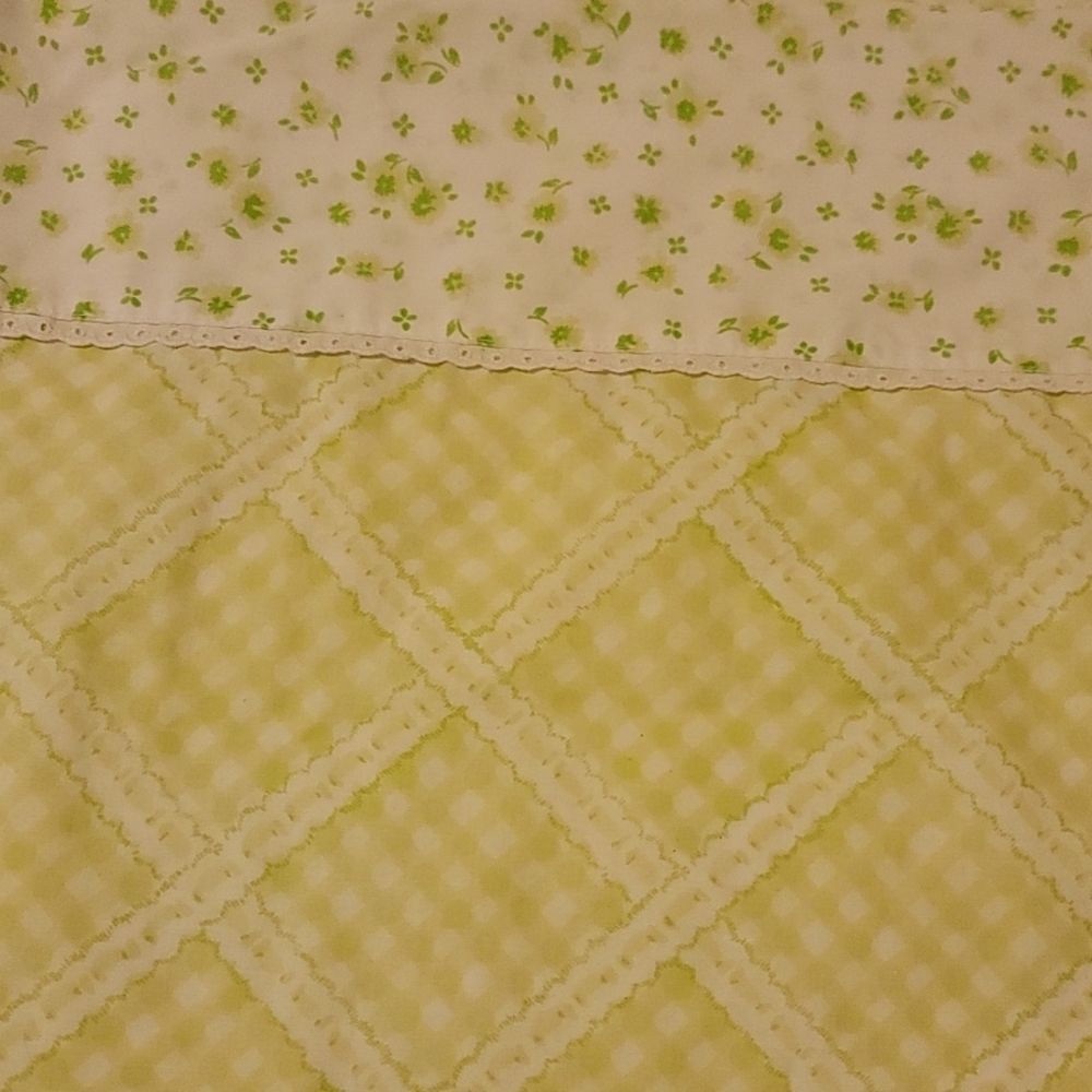 Vintage Springmade flat full sheet . - Picture 2 of 6